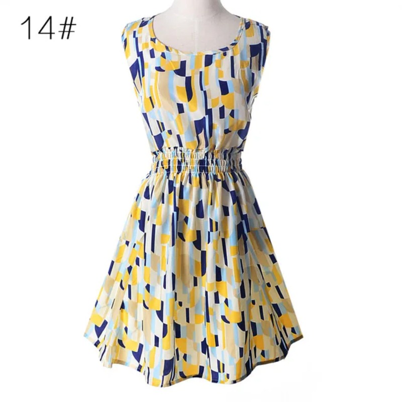 Femmes été Mini robe 2025 femme Boho en mousseline de soie vêtements Sexy fleurs imprimer robe plissée fête Clubwear robe de plage robes