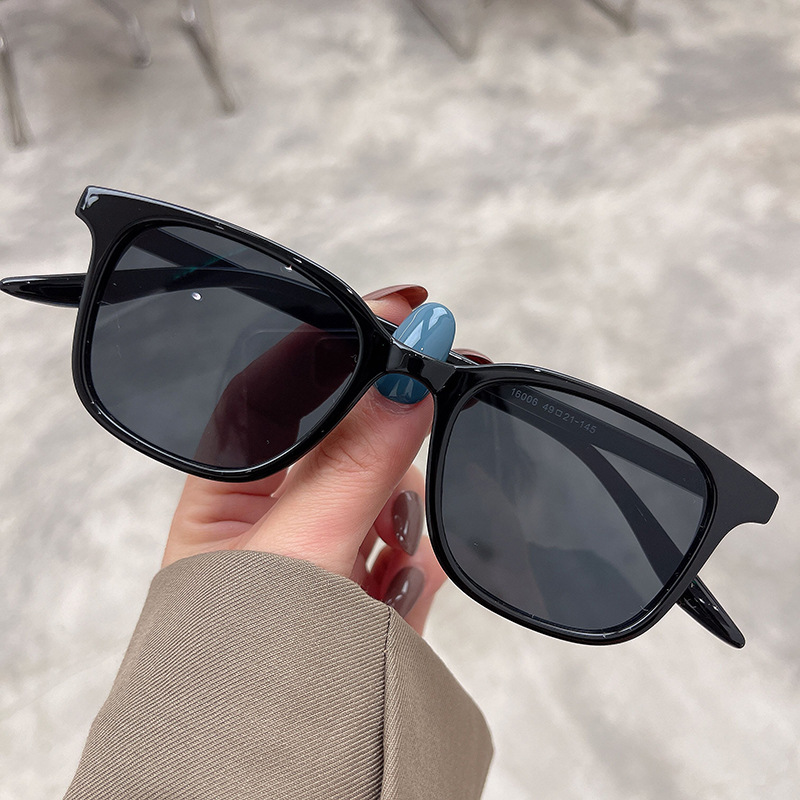Lunettes de soleil unisexes pour myopie pour femmes et hommes, vintage, extérieur, cadre carré, moins, fini UV, près de la vue, jusqu'à-4.0