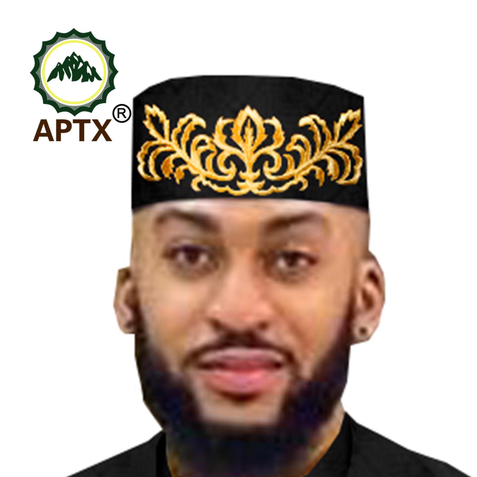 Nouveau Chapeau de Prière Tendance Musulman Africain Islamique Kippa Casquettes Arabes Hommes Arabie Broderie Musulmane Chapeau Islamique Homme 26P007