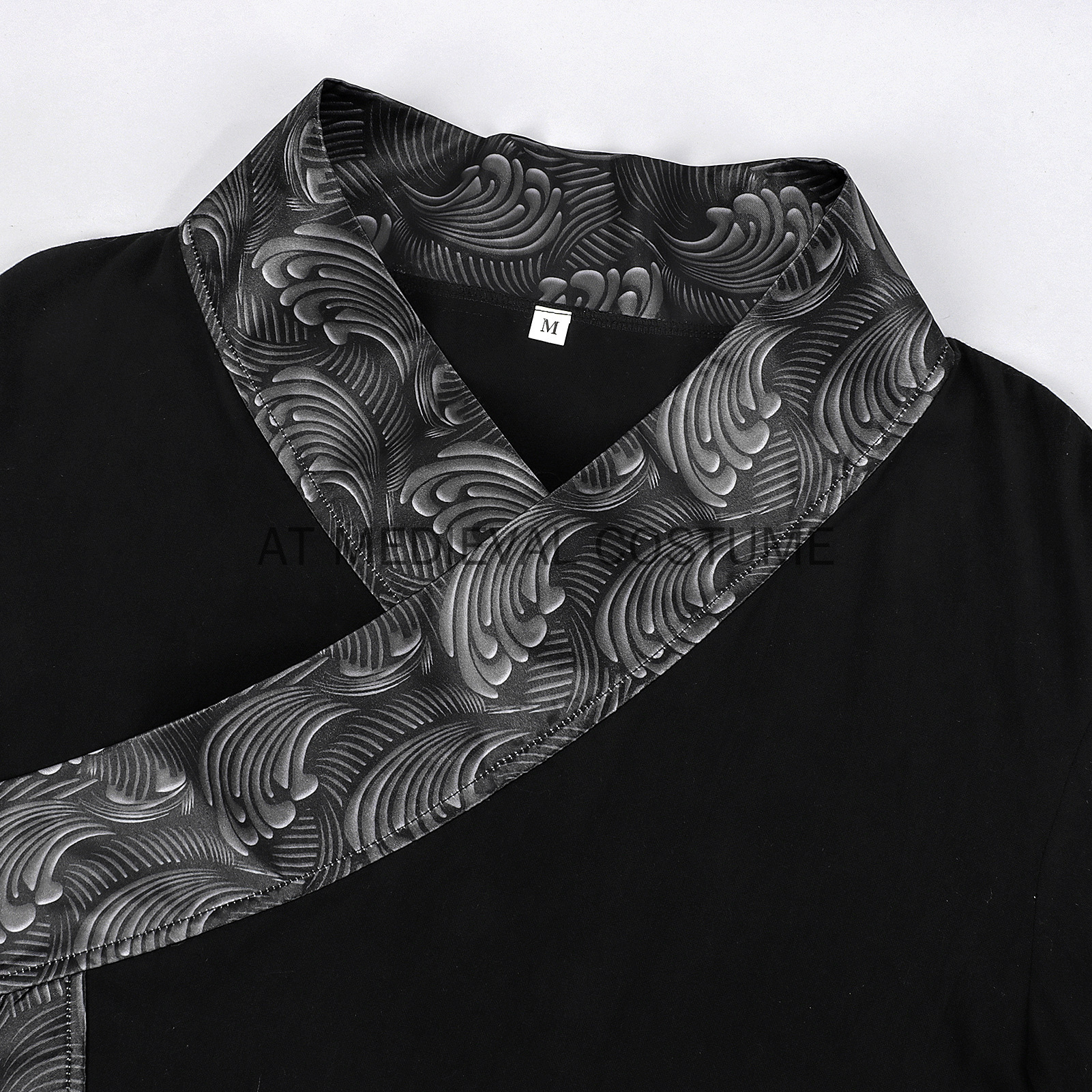 Kimono noir sexy pour femme, style japonais, avec corset gothique et fente latérale à la taille, pour cosplay de personnage de film (Killer Kimono, Kill Mafia, Bill Movie), robe d'Halloween