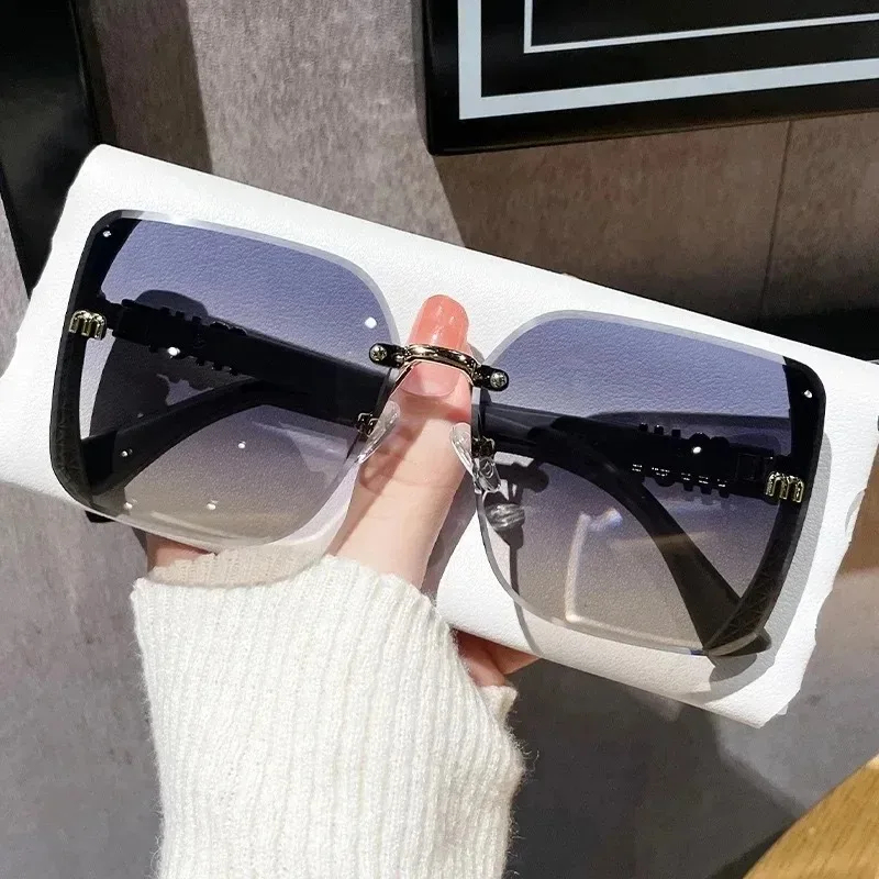 Lunettes de soleil carrées de marque tendance pour femmes, design de luxe, style vintage, pour la conduite, Gafas De Sol