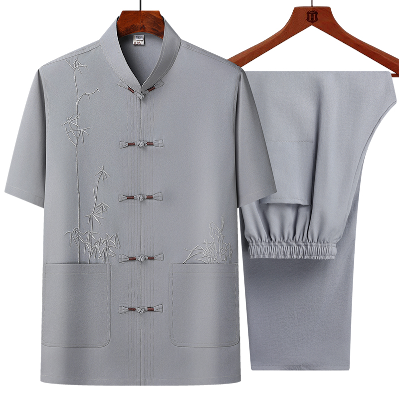 Ensembles homme (chemise + pantalon) – Nouvelle collection été 2026 – Chemise mode homme à manches courtes – Chemises de haute qualité – Ensemble deux pièces pour homme