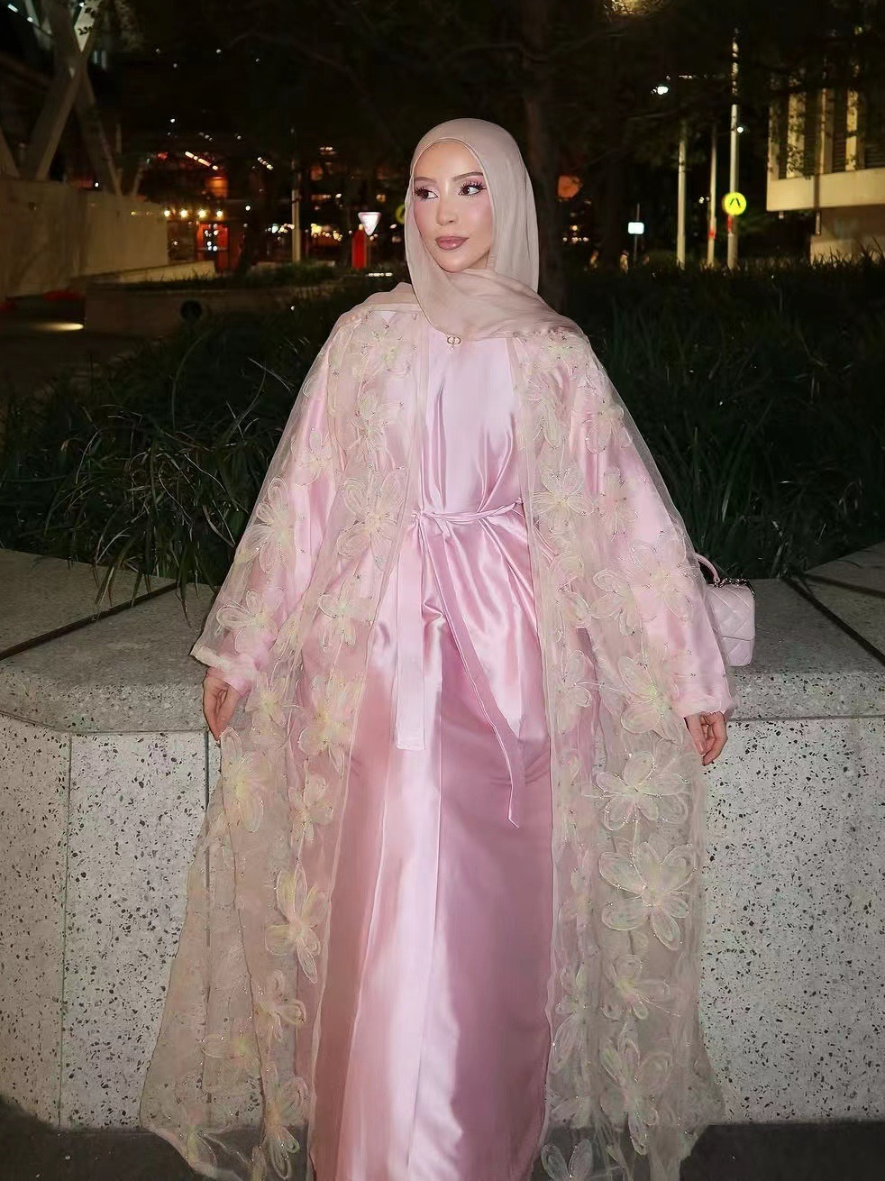 Robe Abaya pour femmes, broderie florale, robes de soirée, Maroc, Vestidos, Ramadan, Dubaï, Jalabiya, Abayas, Kaftan, Musulman, 2026