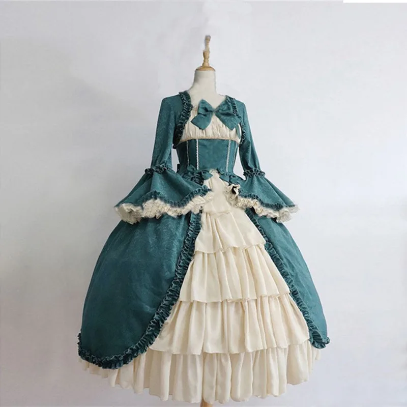 Robe De soirée rétro élégante pour femmes, Cosplay, robes De palais gothiques, vêtements De fête d'halloween
