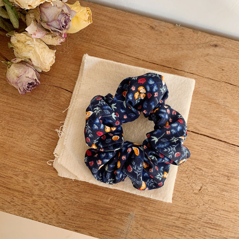 5 pièces de petits serre-têtes en tissu à motifs floraux, accessoires pour cheveux pour filles, corde à cheveux en tissu français pour femmes