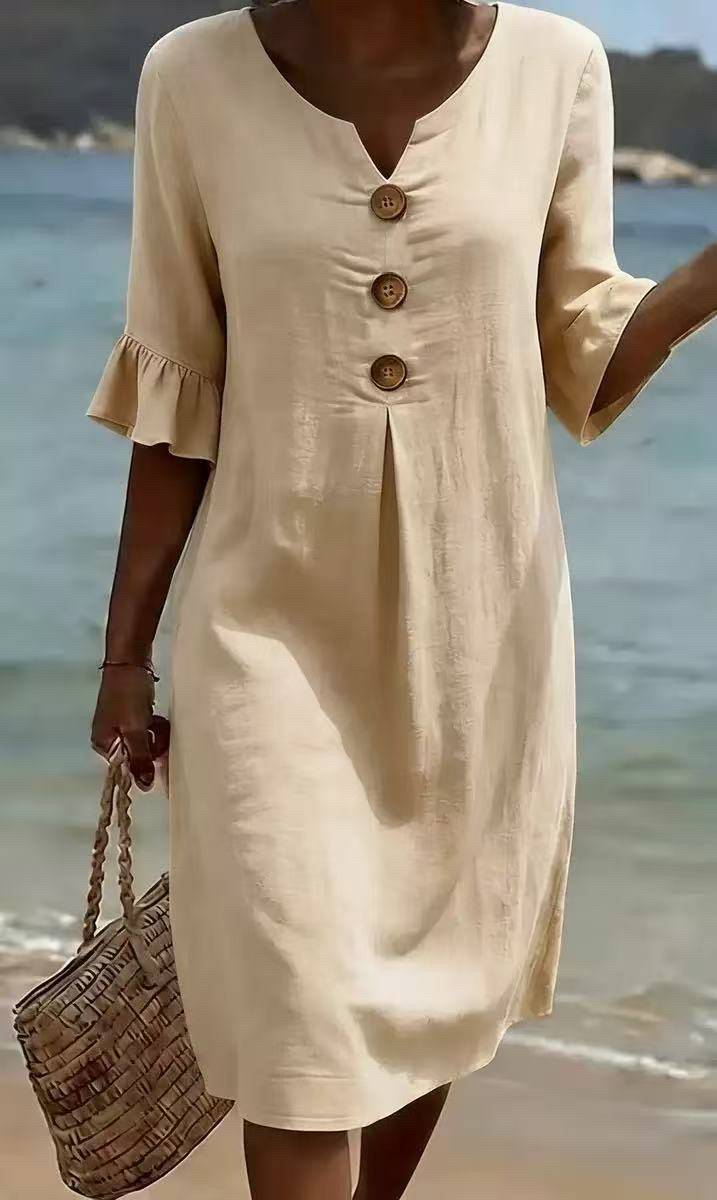 Robe Mi-Longue en Dentelle Patchwork pour Femme, Col Rond, Manches Courtes, Amissié, Broderie de Fleurs, Plissée, Tenue de ix, Été