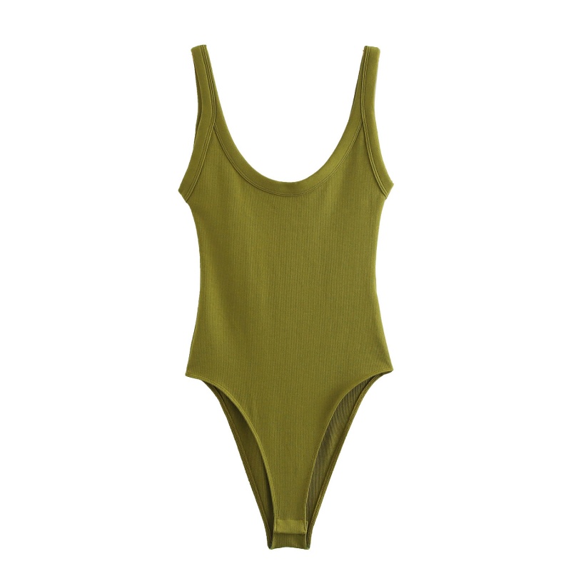 Combinaison en tricot multicolores pour femmes, style simple, essentielle pour l'été, tenue quotidienne, sexy, tendance, à la mode