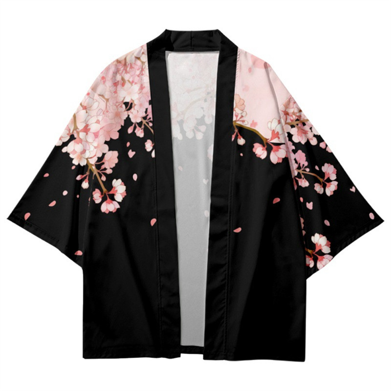 Costume Cape Kimono de Style chinois traditionnel, impression Haori 3D, Cardigan japonais, chemise Kimono à séchage rapide, manteau, vêtements, veste
