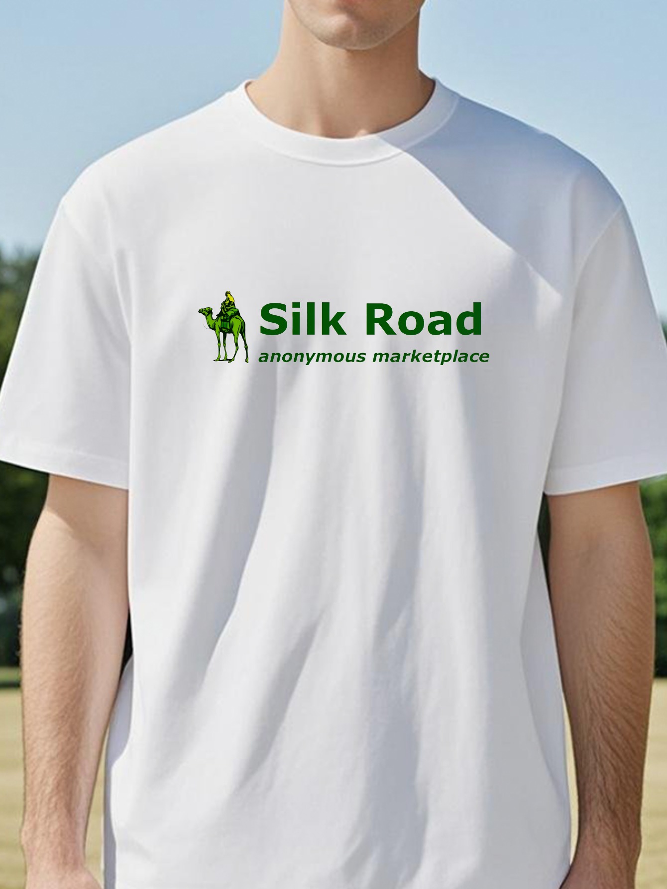 T-shirt imprimé The Silk Road Movie pour hommes, vêtements d'été respirants à la mode, t-shirt décontracté unisexe à col rond