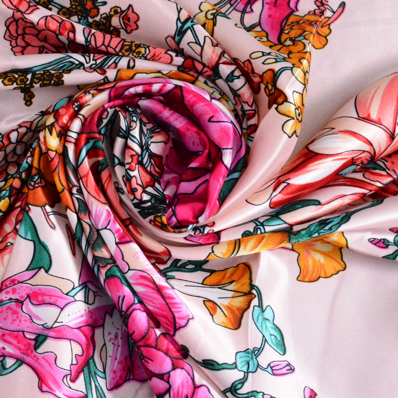 [BYSIFA] foulard en soie pour femmes foulard 2025 nouveau Design Satin grandes foulards carrés enveloppes 90*90 cm turquie femmes foulard de tête foulard de cou