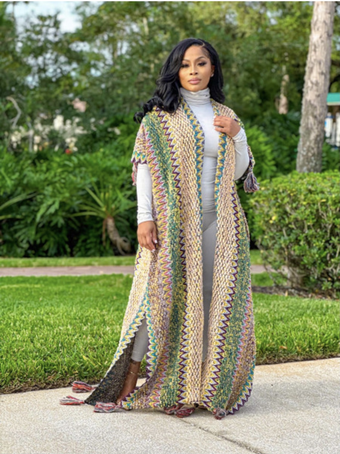 Kimonos surdimensionnés pour femmes africaines, manteau plumeau long, devant ouvert, chaud, pleine longueur, dame sexy, fête d'anniversaire, mode d'hiver
