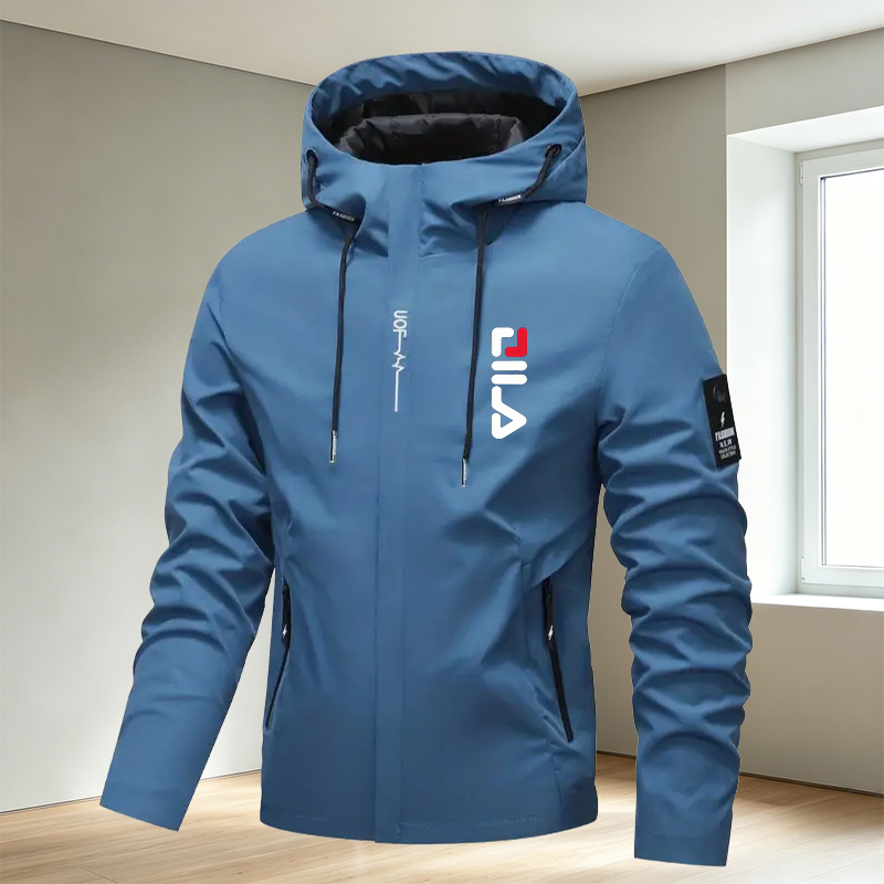 Veste imperméable légère pour homme, style streetwear, pour le cyclisme, la randonnée, coupe-vent, printemps et automne