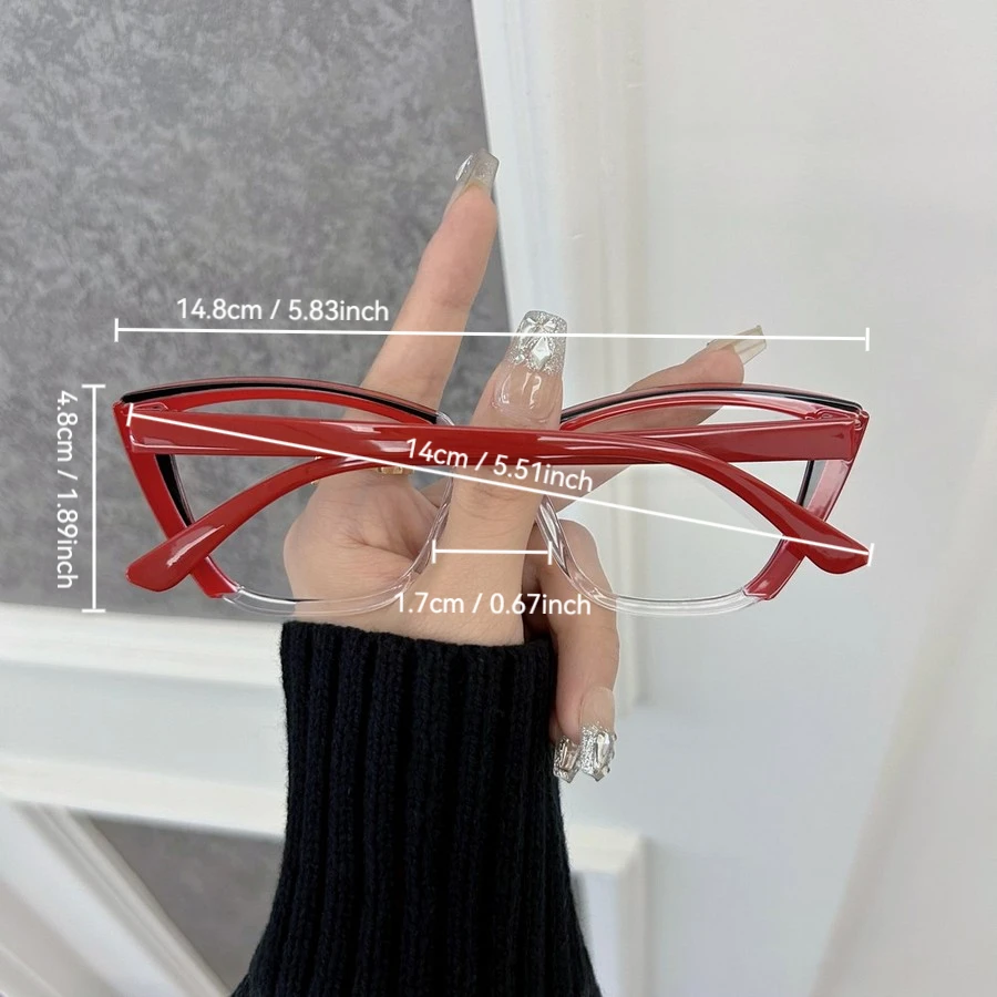 Montures de lunettes ChimCat Eye pour hommes et femmes, monture optique colorée, marque de créateur transparente, mode