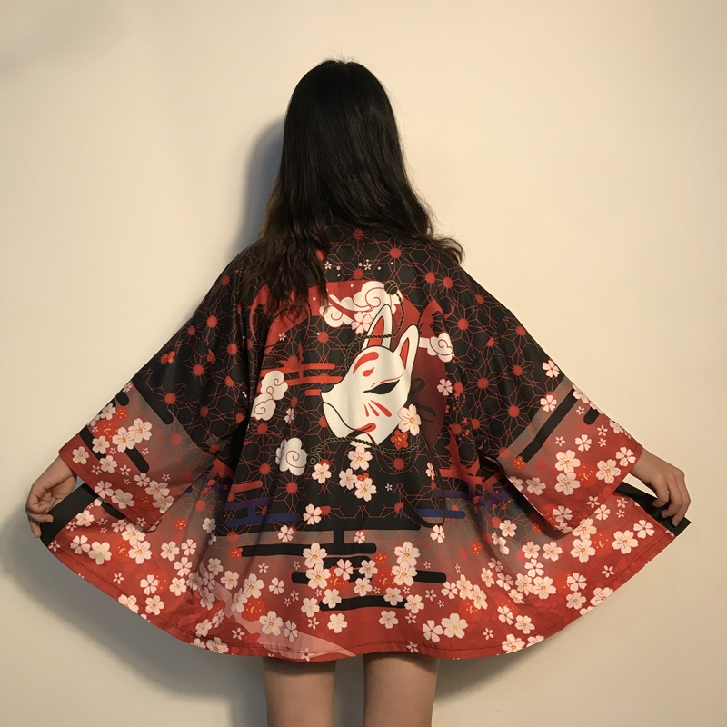 Haori Obi-Cardigan de plage pour femmes, vêtements japonais, chemise cosplay, été, 11312