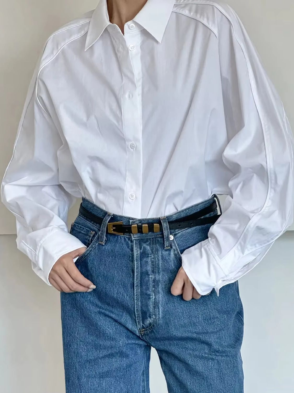 Ceinture skinny décorative en cuir de vachette pour femme, ceinture en cuir structuré doré, ceinture pour jean avec manteau, robe et pull, mode