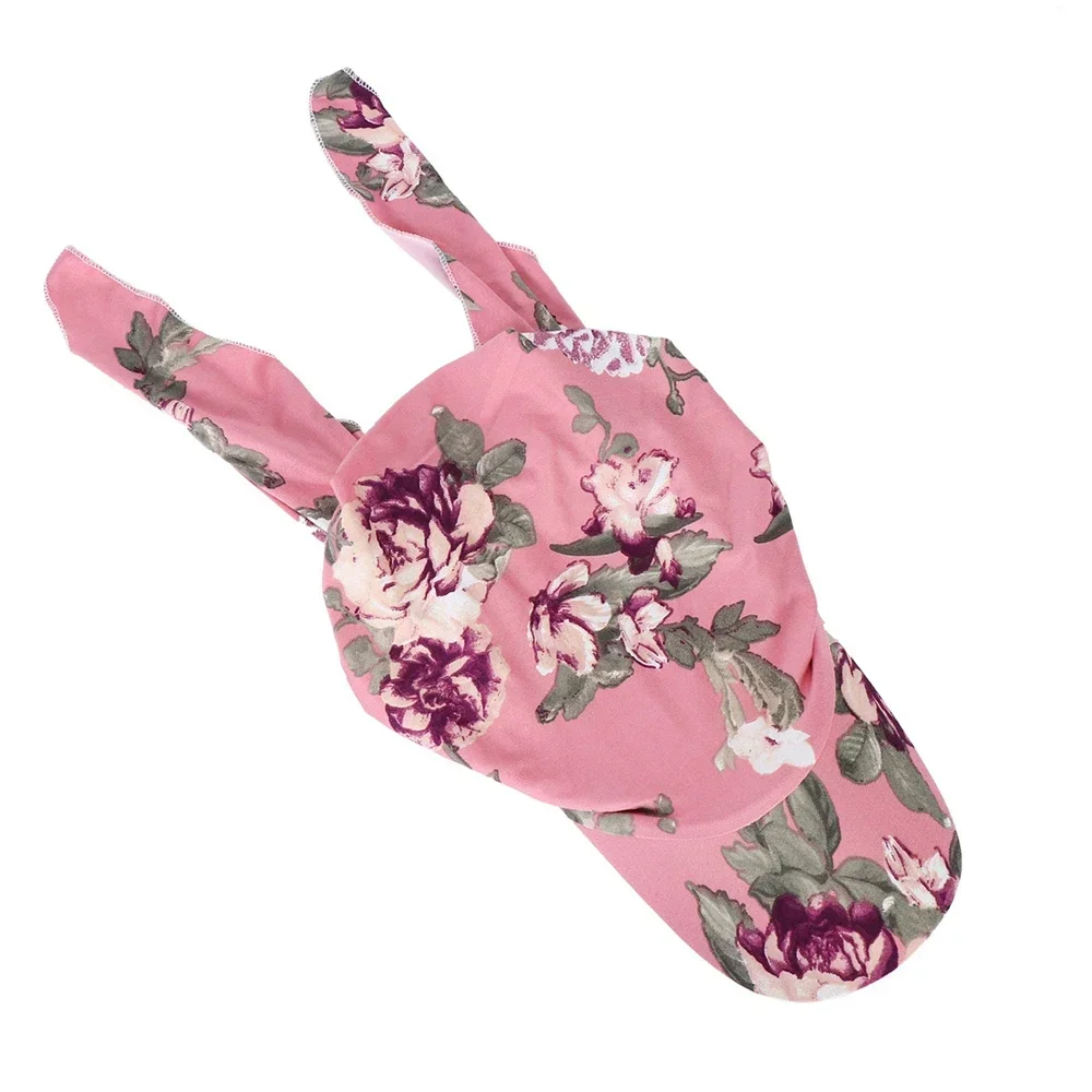 Hijab musulman à imprimé floral pour femmes, chapeau turban, casquette de baseball, chapeaux de soleil, écharpe de sauna, casquettes à bord, foulards Bandanas, mode