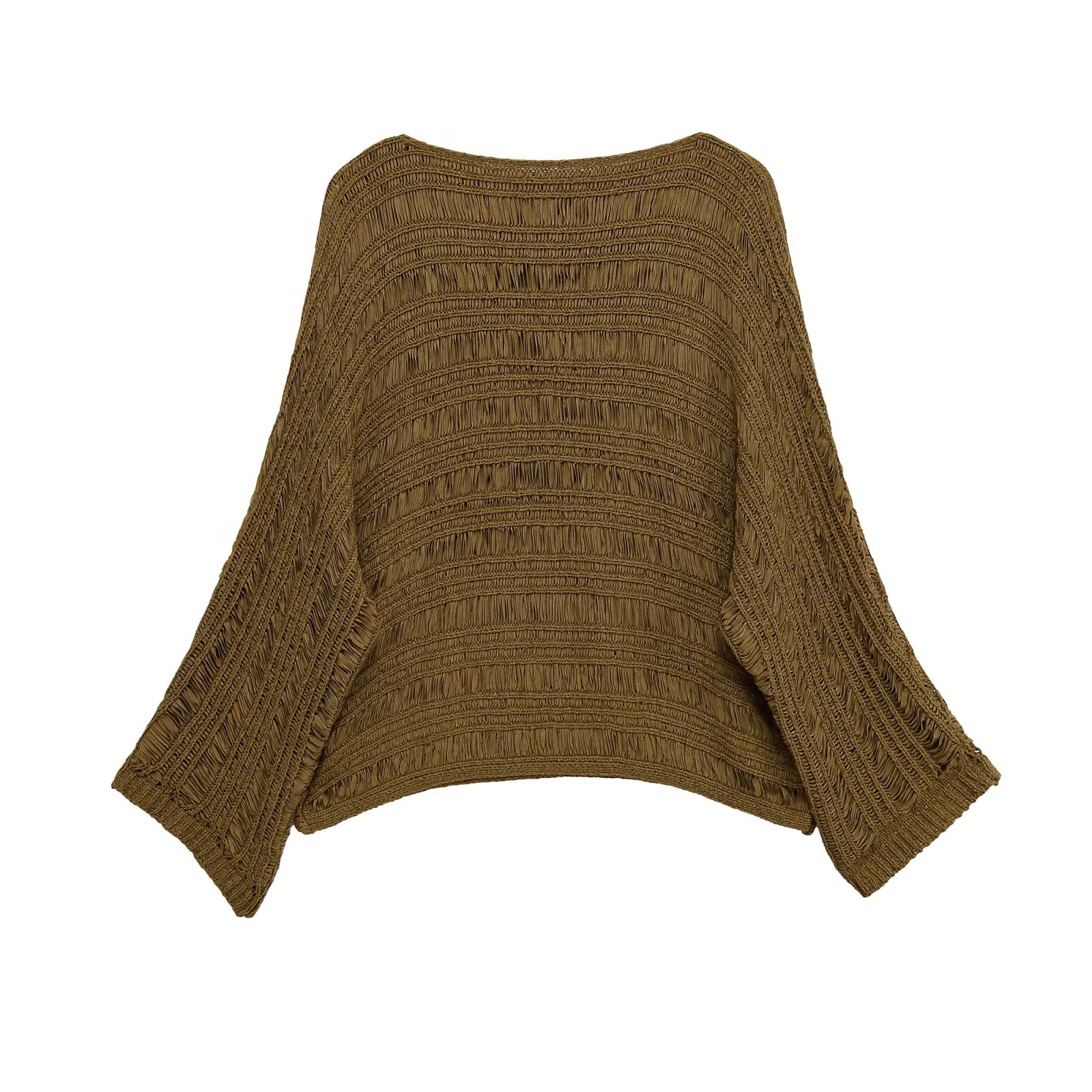 Chemise tricotée en dentelle pour femmes, vêtements de Style européen et américain, à la mode, tempérament polyvalent, nouvelle collection automne 2025
