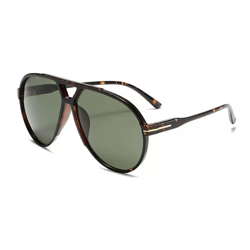 Lunettes de soleil surdimensionnées de marque de luxe pour femmes et hommes, légères, UV400, tendance, pour la conduite, style rétro cool, lunettes de pilote