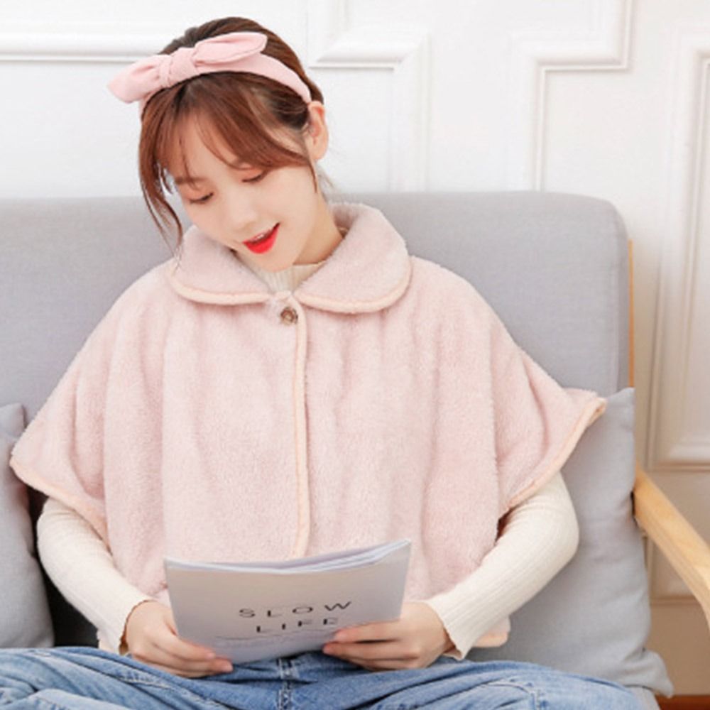 Tendance doux en peluche châle Protection chaude colonne cervicale cou plus chaud faux col châle écharpe vêtements d'extérieur épaule