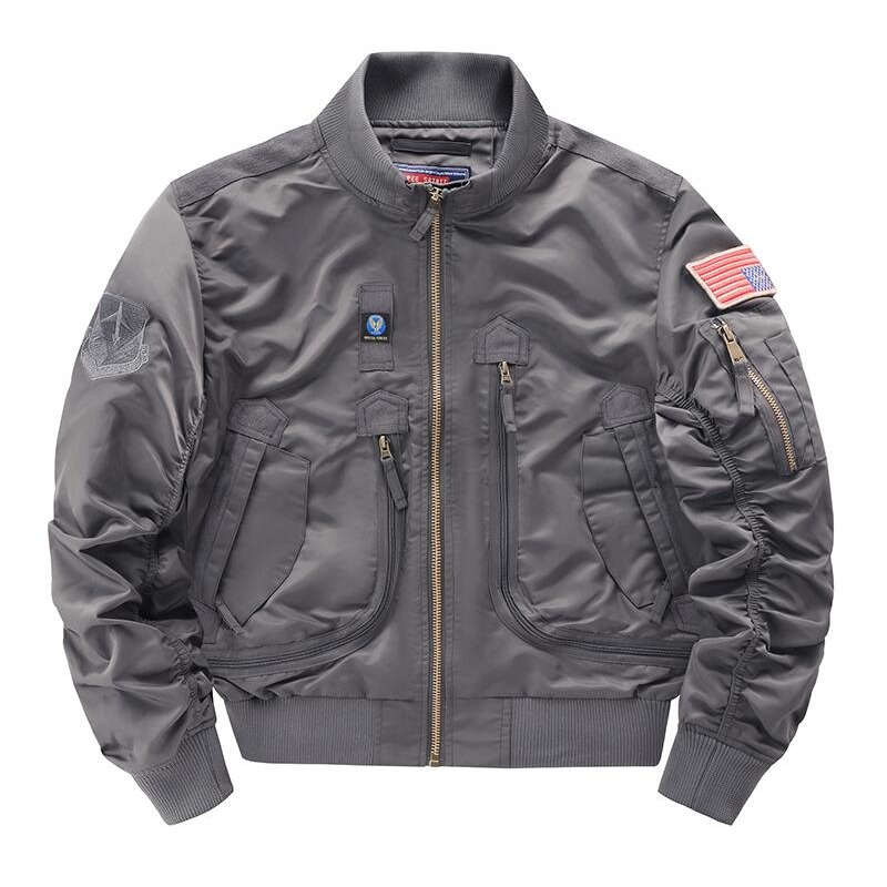 Nouvelles vestes bomber pour hommes, style printemps, multi-poches, vestes bomber tendance pour jeunes hommes, manteaux amples de qualité, vêtements d'extérieur décontractés pour hommes, 3XL