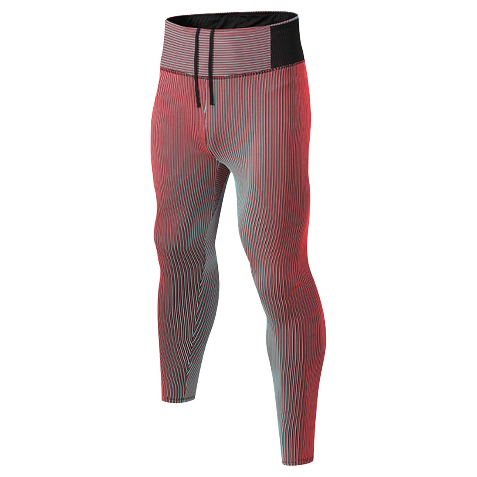 Leggings pour hommes pantalons de Compression Sport Fitness course Leggings de gymnastique avec poches pantalons à ceinture élastique pour hommes