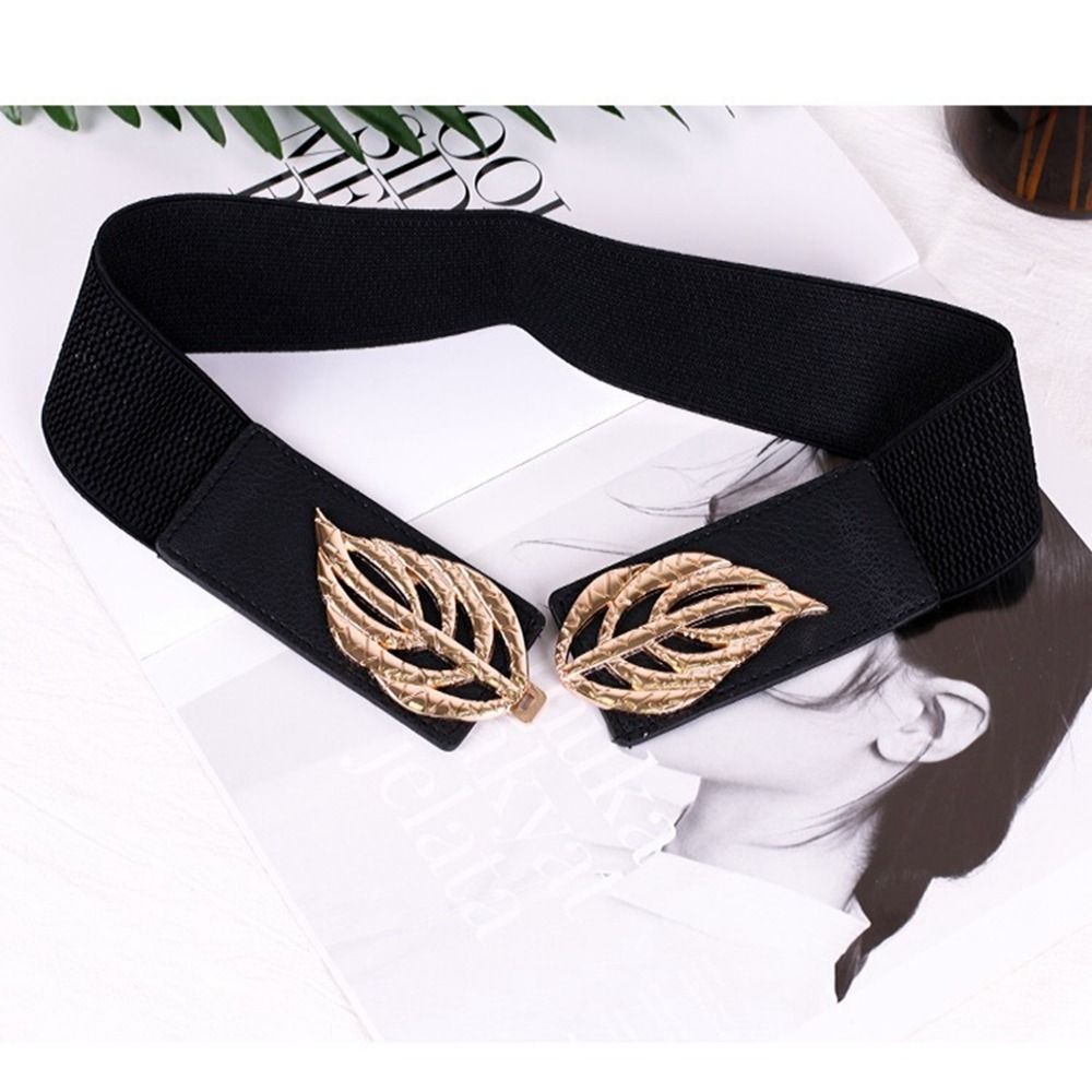 Ceinture élastique large pour femmes, extensible, classique, à la mode, pour robes