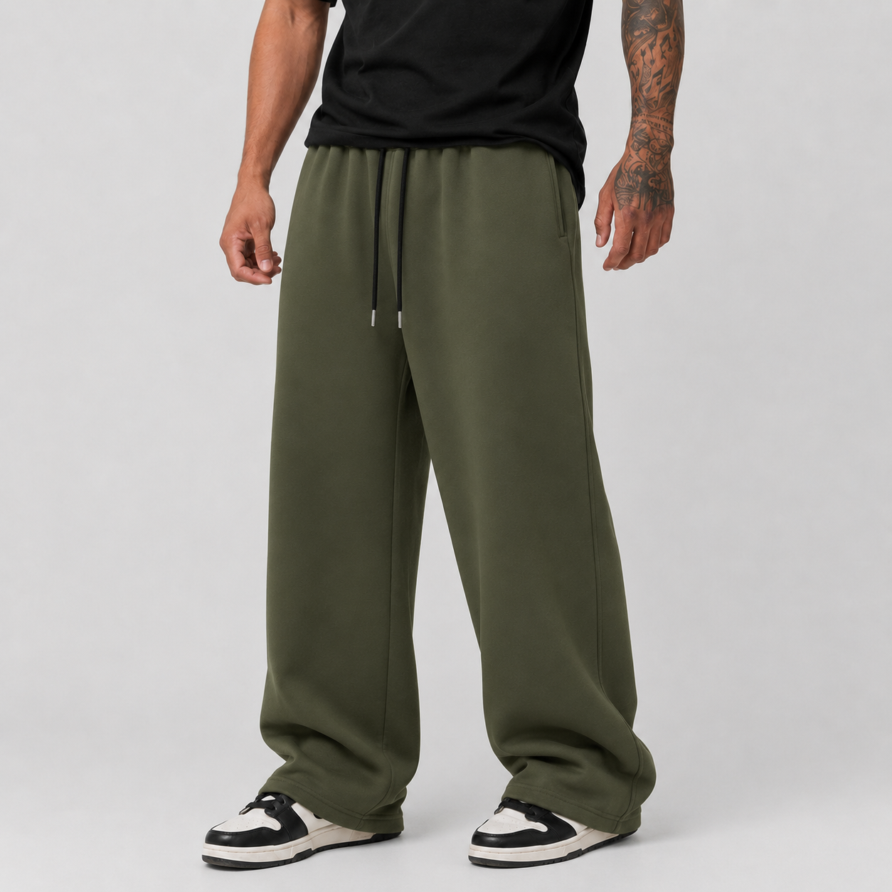 Pantalon de jogging ample pour homme, respirant, neutre, pour l'extérieur, design tendance, nouvelle collection 2026