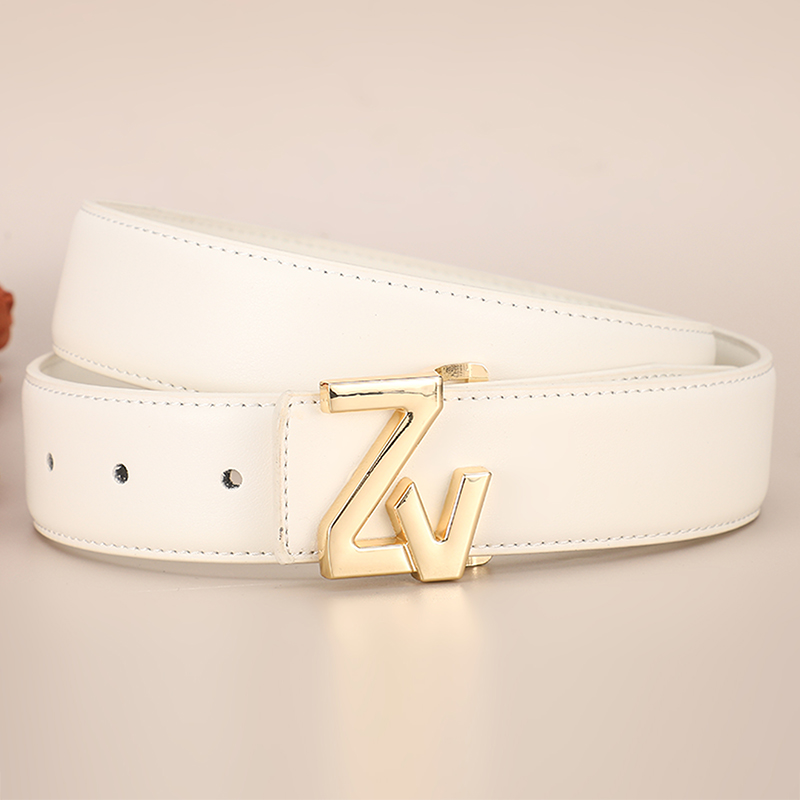 Nouvelle ceinture en cuir large de 34mm pour femmes, marque de luxe, ceinture pour femme, design féminin, ceintures pour femmes pour jeans
