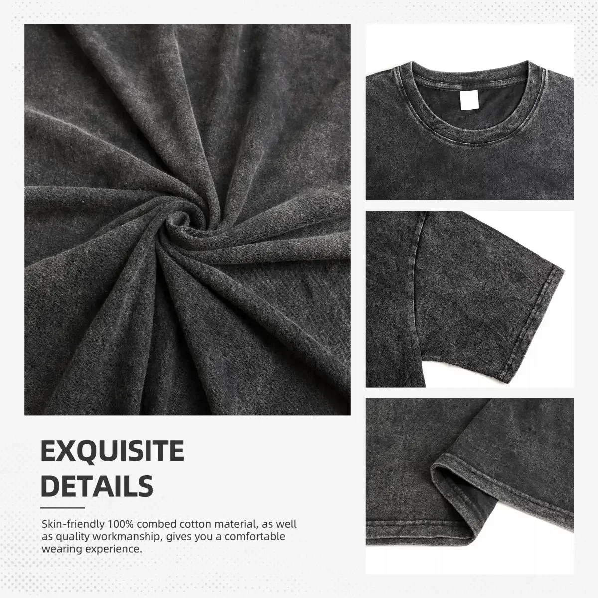 T-shirt Fête Nationale Saoudienne en Coton Lavé, T-shirt Eid Al-Fitr, T-shirts Lavés, T-shirts d'Été, Décontractés, Amples, Streetwear, Unisexe