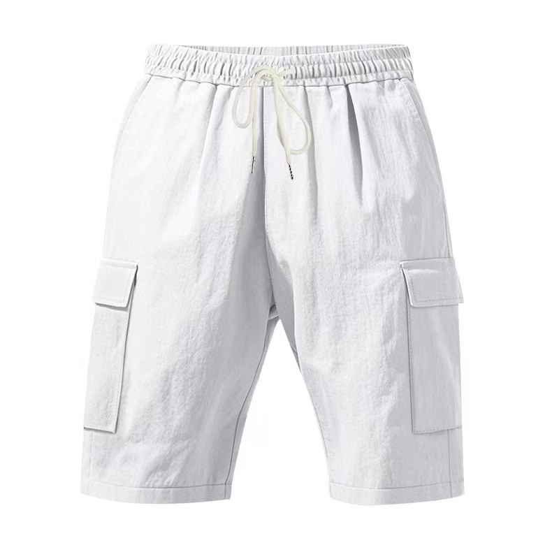 Shorts cargo décontractés multi-poches, shorts de travail, décontractés, sportifs, légers, coupe ample, absorbant la transpiration et respirants