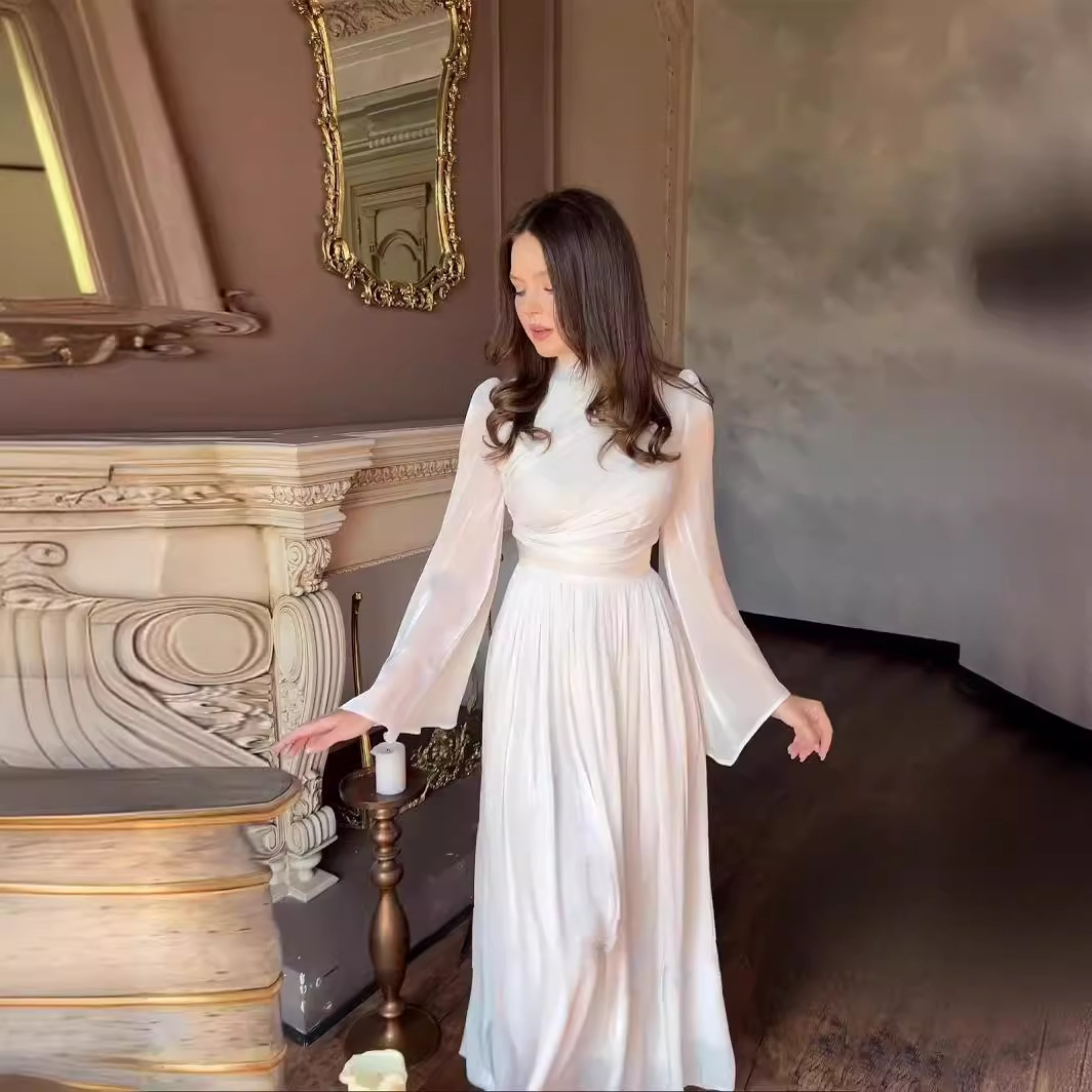 Robe de soirée Ramadan marocain dubaï Abayas caftan Islam robes arabe longue Robe Eid musulman Abaya femmes robes minces Jalabiya