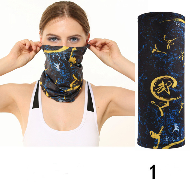 Bandeau Magique Multifonction en Microfibre pour Hommes et Femmes – Cache-cou, Foulard, Bonnet Pirate, Snood Élastique, Chouchou, Balaclava pour le Cyclisme