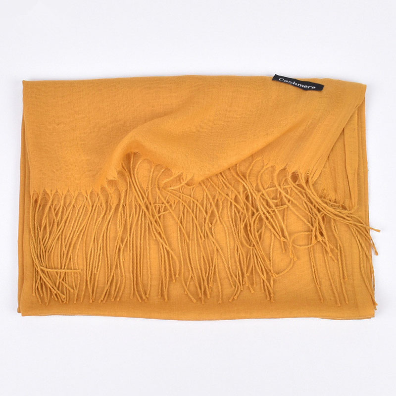 Écharpes et châles en pashmina de couleur unie pour femmes, pour robes de soirée, voyages, bureau, hiver, mariage, effet cachemire, grandes écharpes