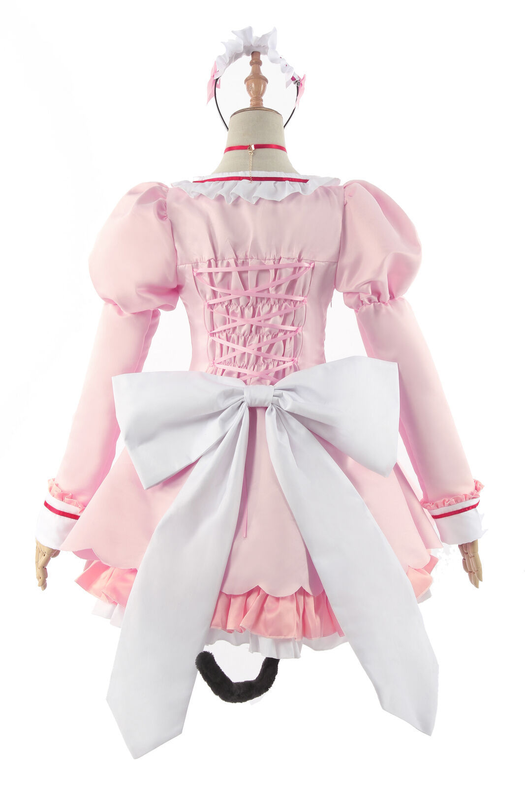 Costume de cosplay Chocola Nekopara, tenue de demoiselle d'honneur chat, costume de lolita rose et bleu, costumes d'Halloween