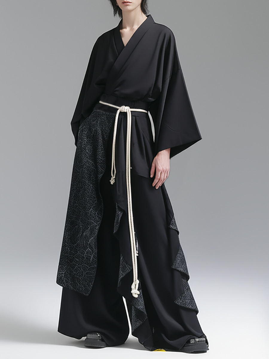 Cardigan Kimono Vintage japonais pour femmes, haut traditionnel, Cosplay, ceinture, mode décontractée, Streetwear, Robe taoïste, chemise Hanfu