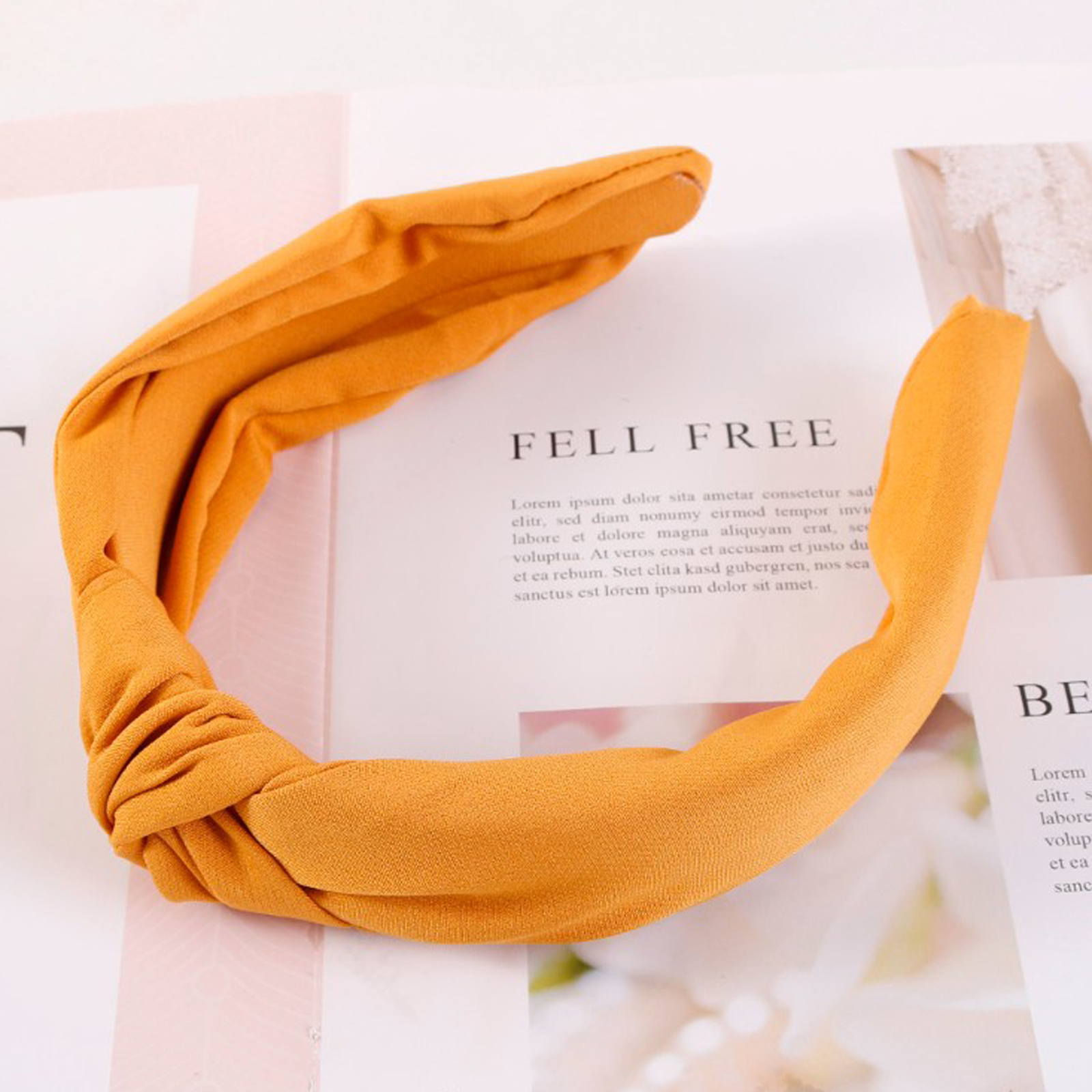 Serre-tête tendance pour femme, bandeau uni, accessoires capillaires classiques pour filles, turban DIY, bandeau pour cheveux, cerceau à cheveux