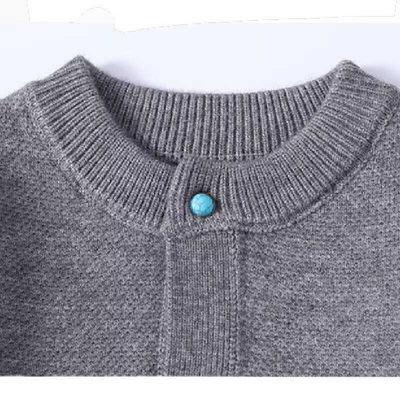 Cardigan en tricot pour hommes, Style court, pull décontracté, coupe régulière, ouvert sur le devant, pour un usage quotidien, automne