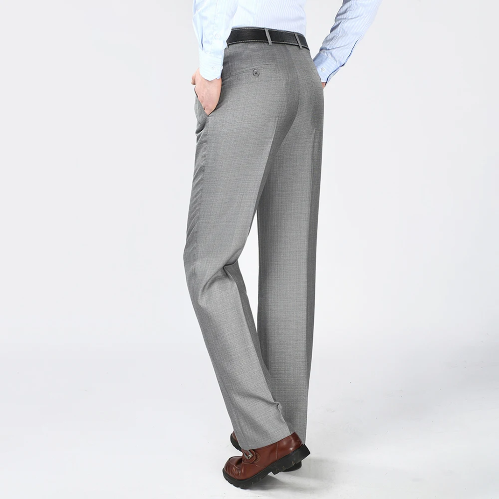 Pantalon Baggy Noir Déformable pour Homme, Vêtement à Double Plis, Grande Taille 29-56, Été 2023