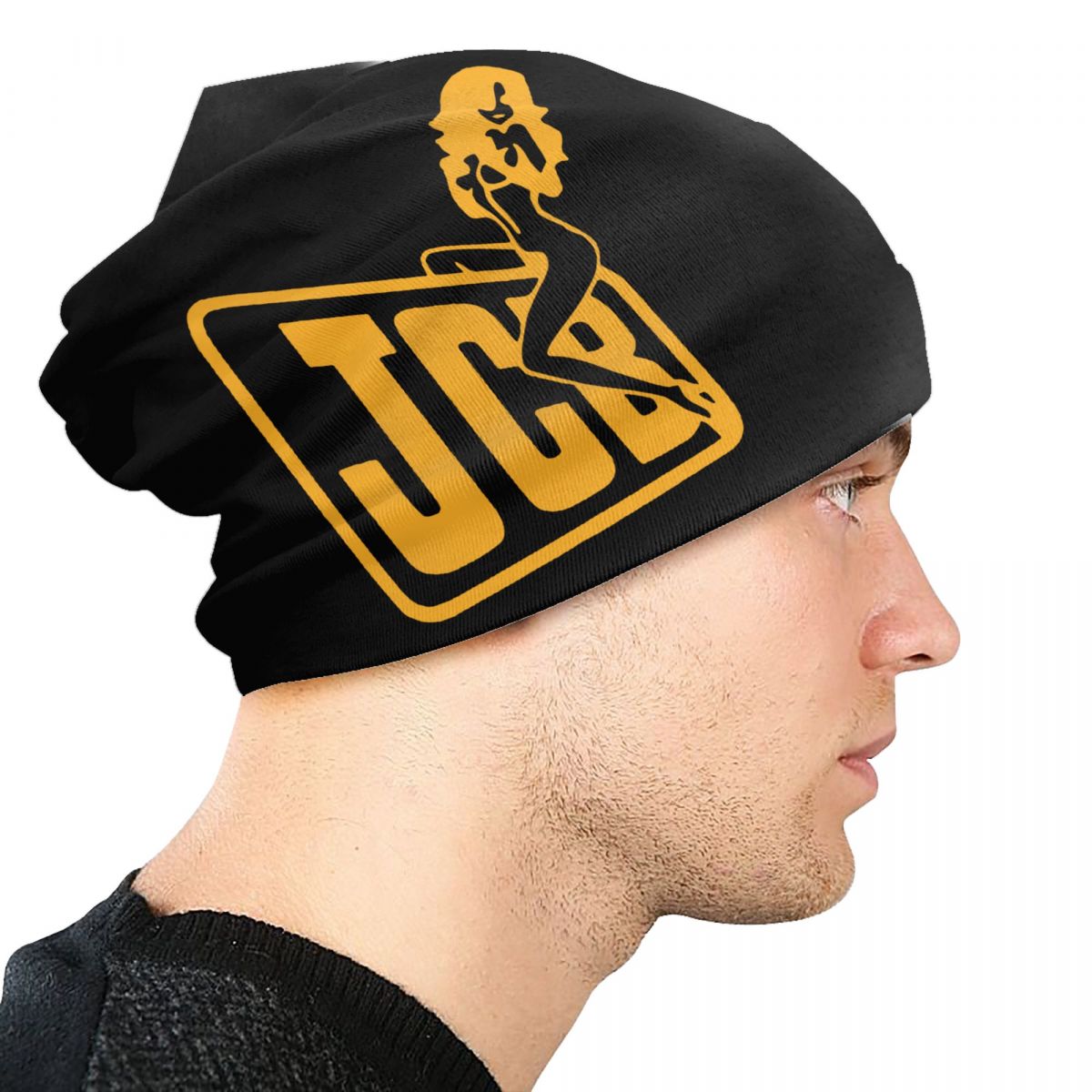 Personnalisé JCB Bonnet chapeau tricot chapeau hommes femmes mode unisexe adulte chaud hiver bonnets casquette