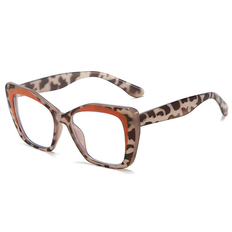 Lunettes presbytes pour femmes et hommes, mode œil de chat, lunettes décoratives surdimensionnées, Anti lumière bleue, vue lointaine, dioptrie
