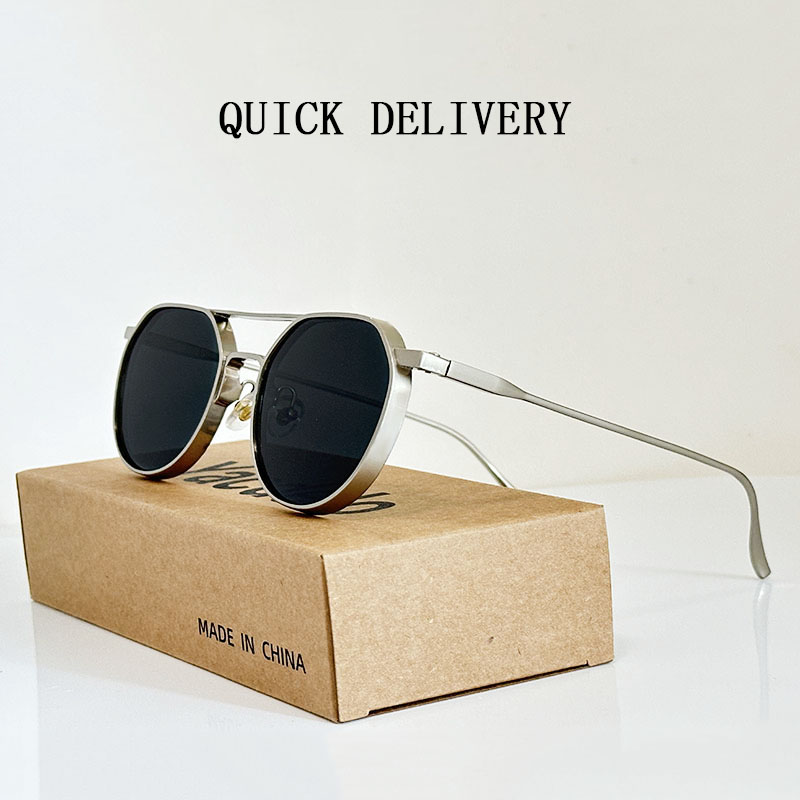 Lunettes De soleil ovales pour hommes 2024 lunettes De mode Vintage lunettes De soleil De créateur femmes à la mode et à la mode rétro Gafas De Sol Hombre