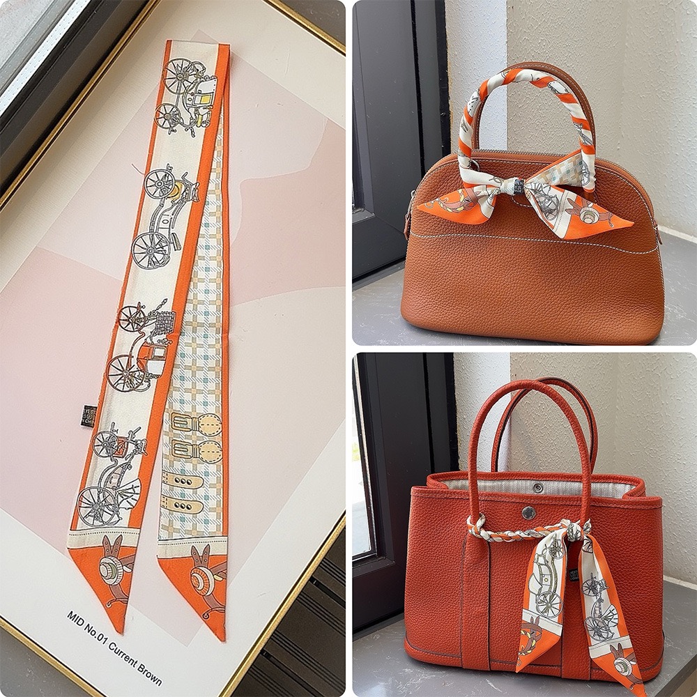 Ruban sergé 5*90cm pour poignée de sac, foulard en soie pour poignée de sac, bandeau pour femme, vente en gros