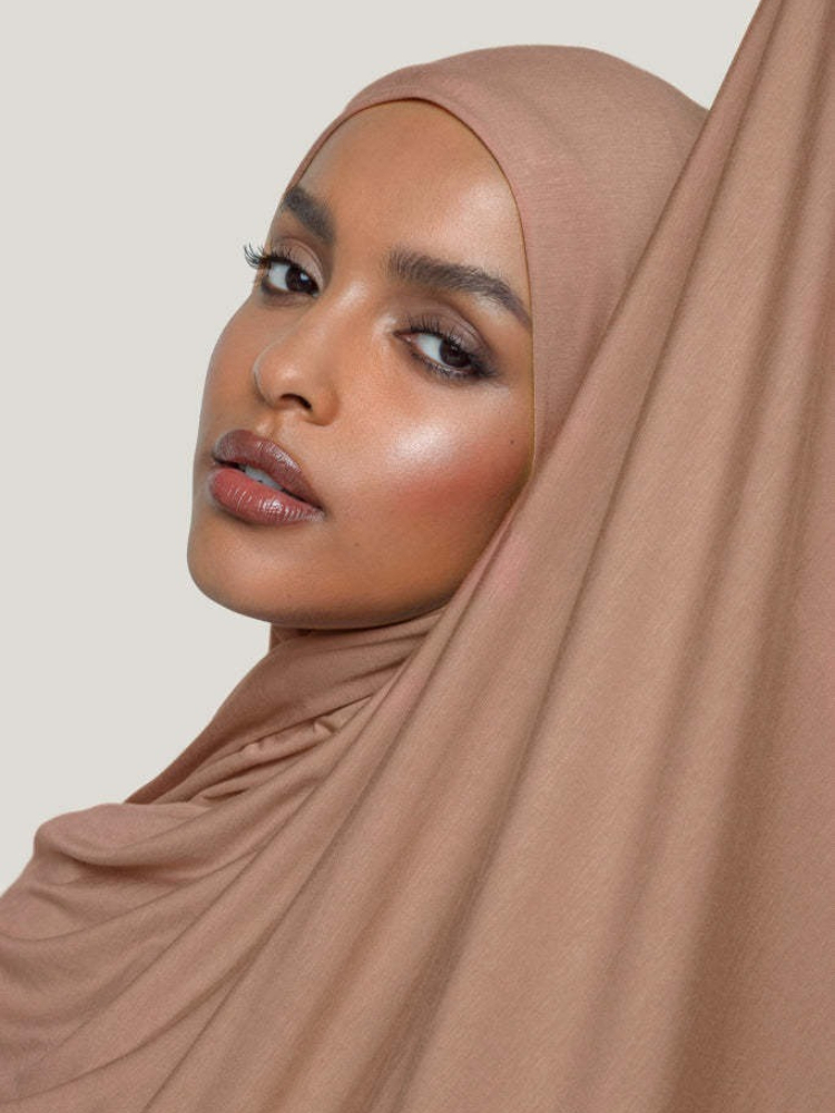 Nouveau Hijab en Jersey de Bambou Premium, Mode Musulmane, Hijabs Unis, Doux, Respirant, Élastique, Turban Hijab pour Femmes, Idéal pour le Ramadan