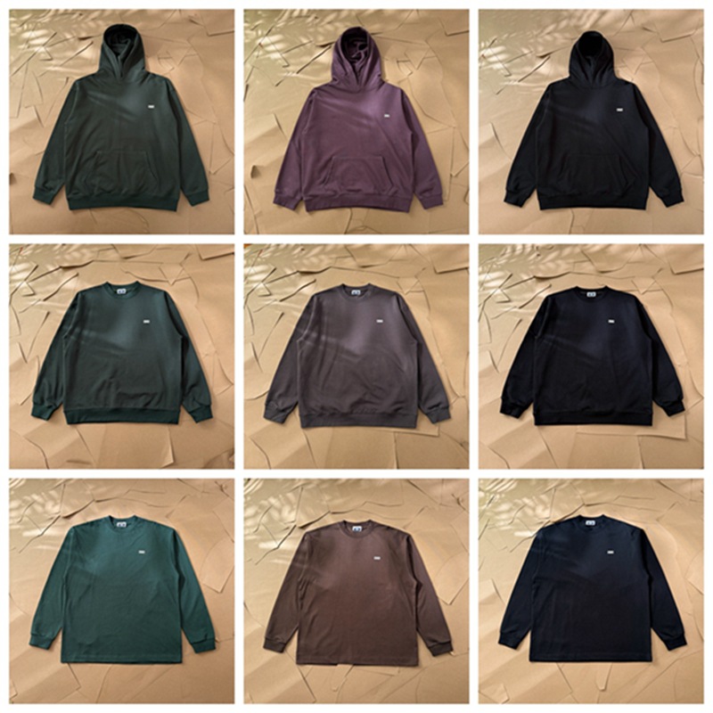 Sweat à capuche classique et simple KITH FW, collection automne-hiver, haut de gamme, 9 couleurs, avec capuche à boucle, pour hommes et femmes, t-shirt