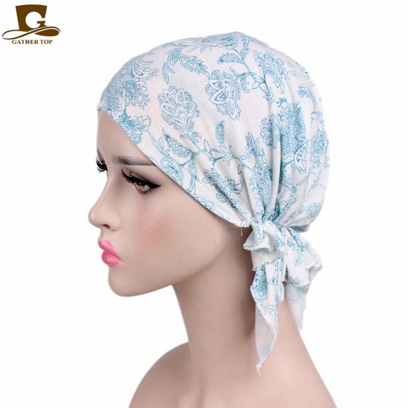 Foulard doux froissé pour femme, chapeau de chimio, turban pré-noué, écharpe de sauna, bandana, couvre-chef Tichel, perte de cheveux, rond