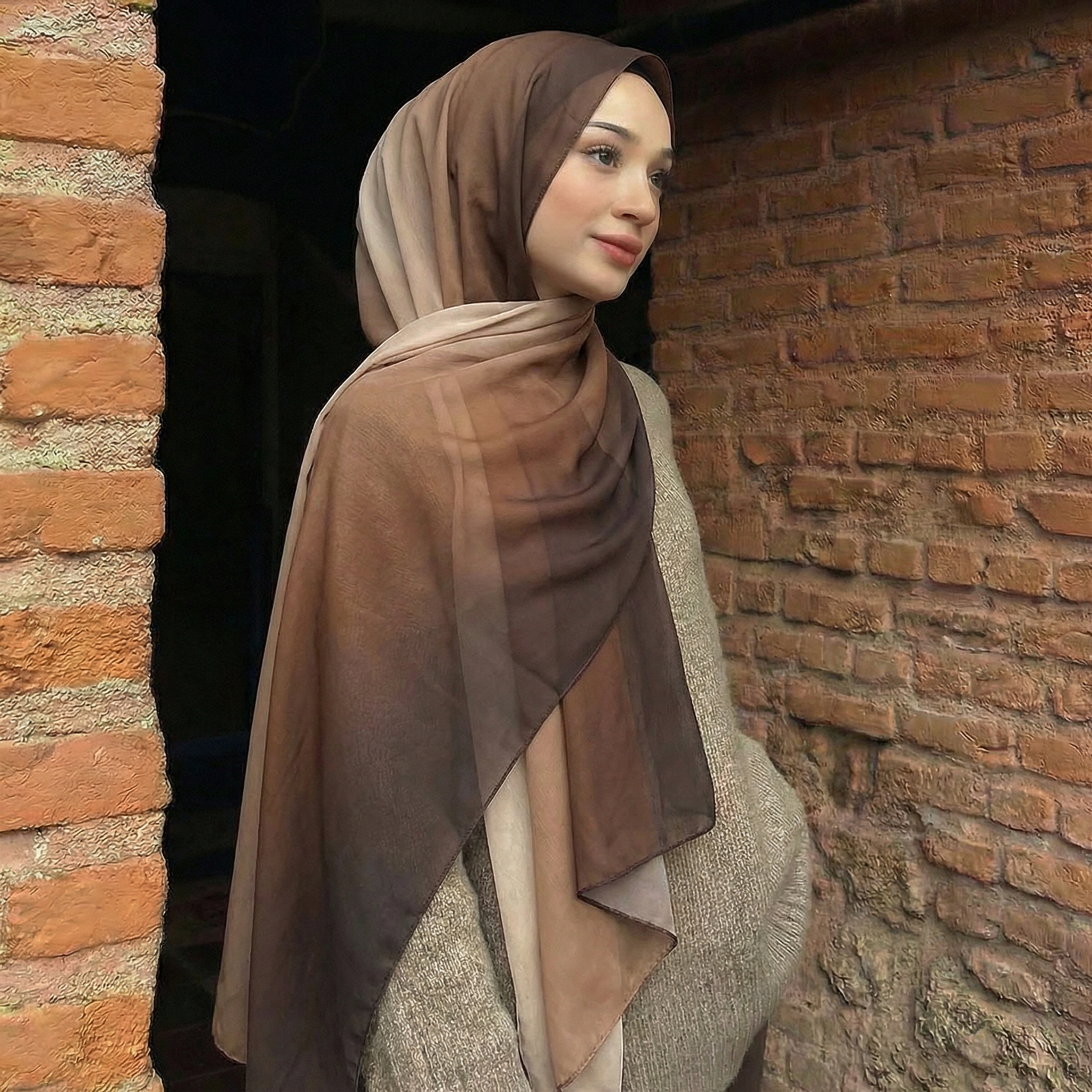 Foulard Hijab Femme Aquarelle Vintage Luxe Plage 180cm Long Bandana Bandeau Mouchoir Bohème Accessoires Musulmans 2026