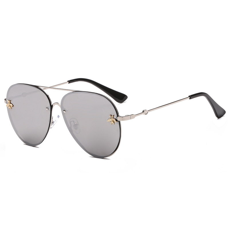 SUGLAU Lunettes de soleil sans monture de marque de luxe, lunettes de soleil décontractées pour la conduite, lunettes de soleil unisexes pour le shopping et les affaires, Oculos De Sol UV400