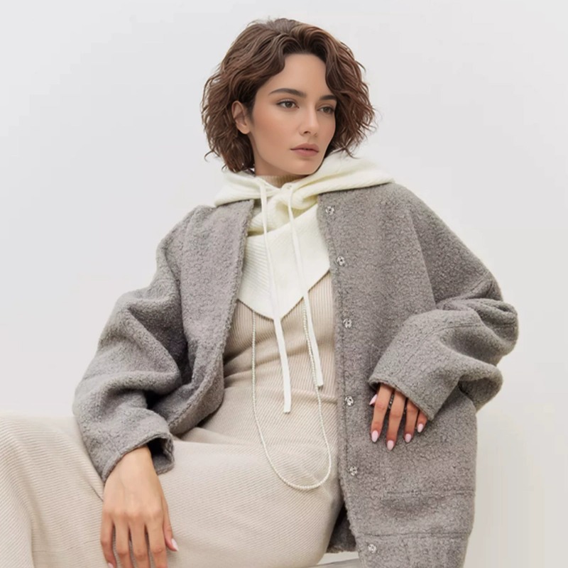 Cagoule Simple pour femmes, écharpe tricotée à capuche, casquette chaude d'extérieur, une pièce, col de cou, chapeaux pour filles, nouvelle collection hiver