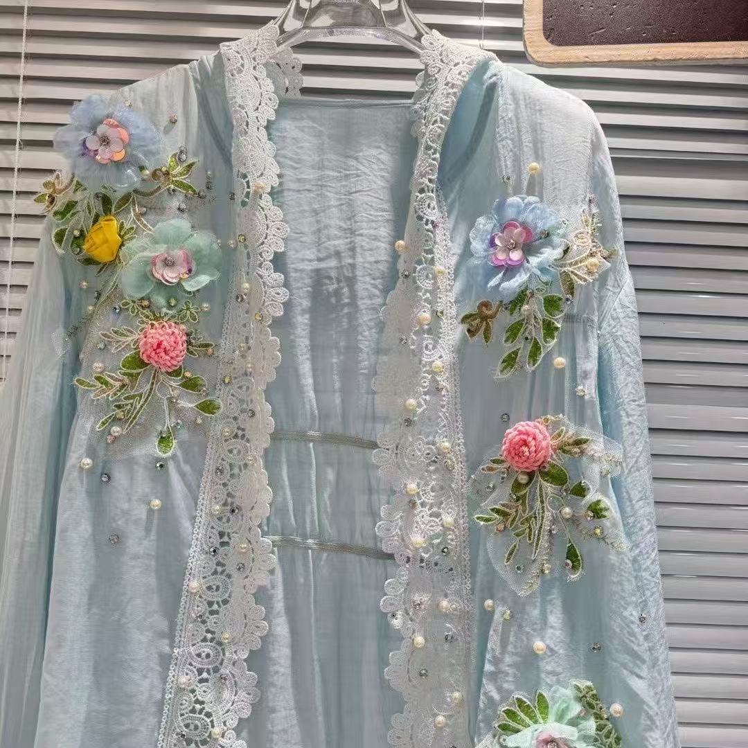 Style de luxe femmes à capuche printemps été lâche décontracté crème solaire chemises Blouses mince vêtements d'extérieur Cardigan hauts femme vêtements