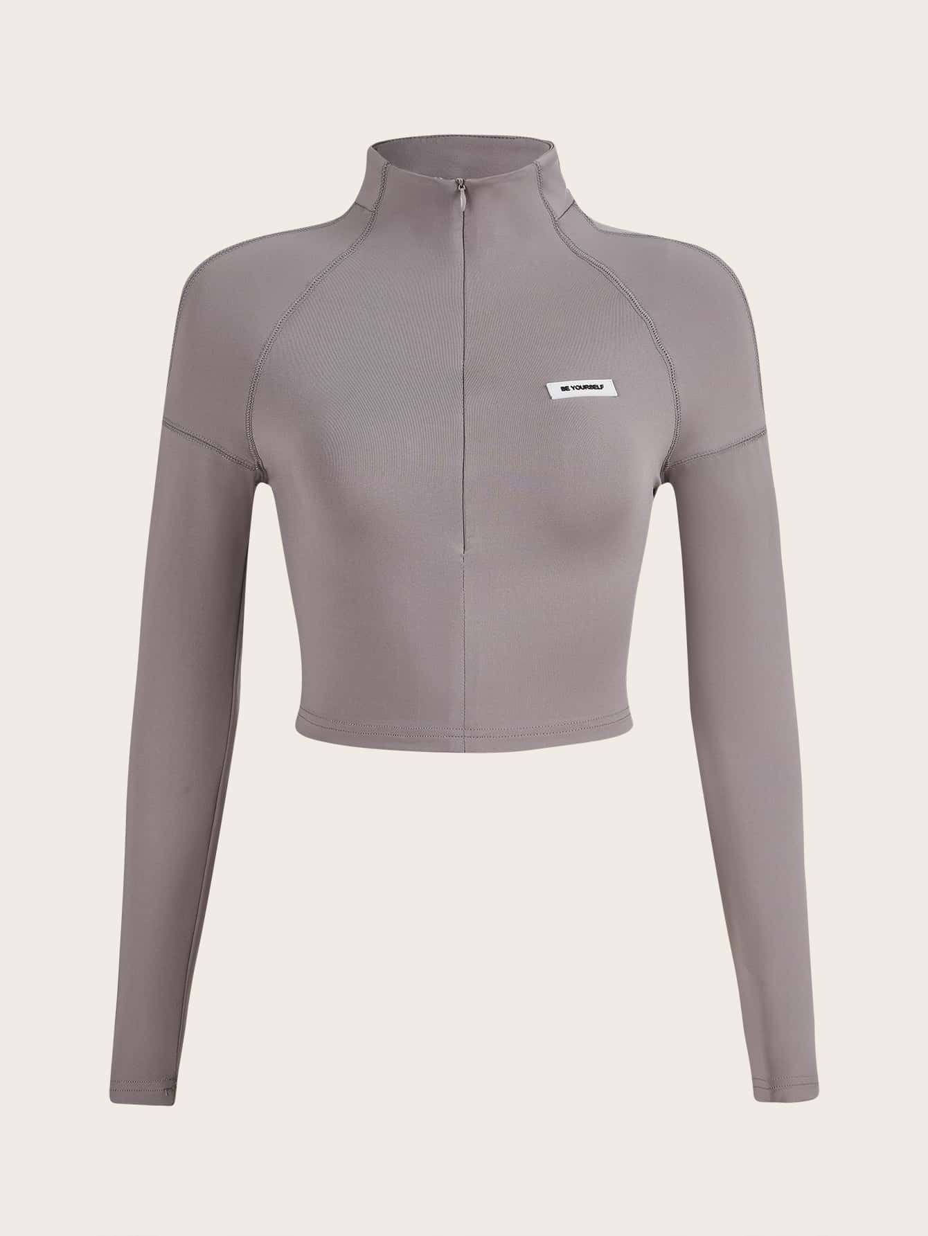Haut à manches longues pour femmes, coupe cintrée, Style sportif européen et américain, vêtements décontractés à la mode et élégants